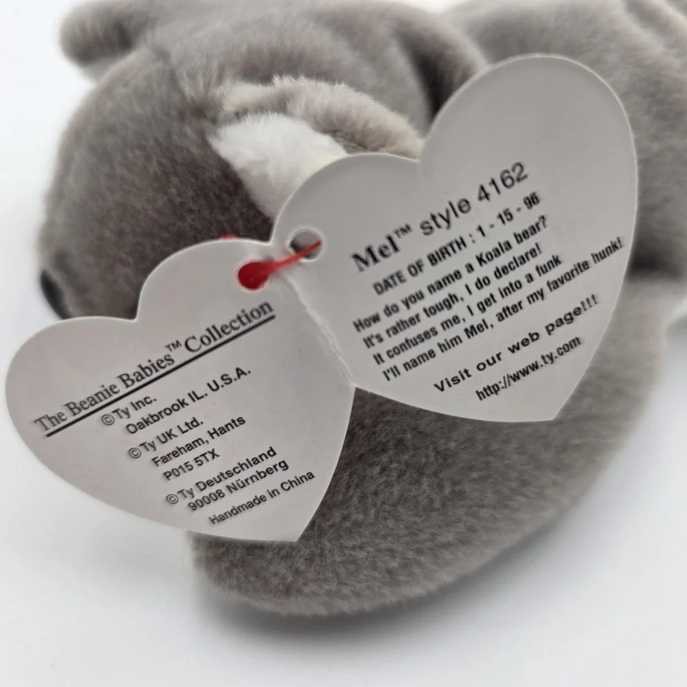TY‎ Beanie Baby Mel the Koala Bear 1996